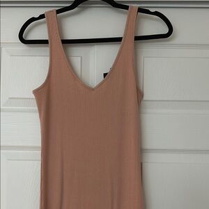 Forever 21 Ribbed Pink Top